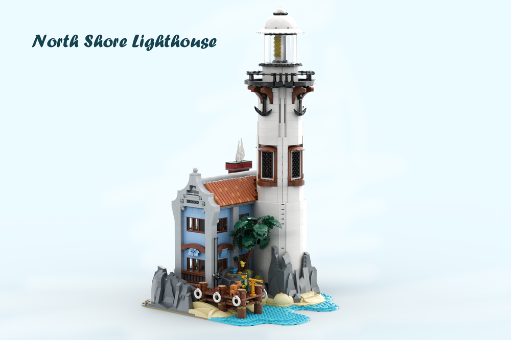 LEGO MOC-249982 North Shore Lighthouse by Brick_by_Nic | Rebrickable ...