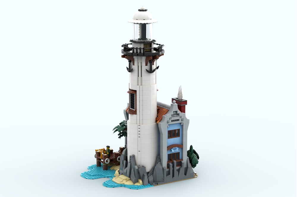 LEGO MOC-249982 North Shore Lighthouse by Brick_by_Nic | Rebrickable ...