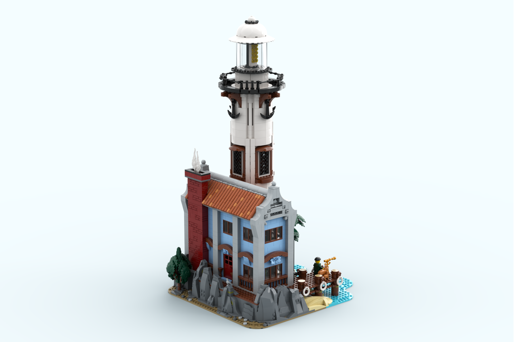 LEGO MOC-249982 North Shore Lighthouse by Brick_by_Nic | Rebrickable ...