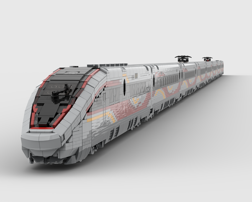 LEGO MOC-250008 CR400BF-Z – China Railway Fuxing High-Speed Train