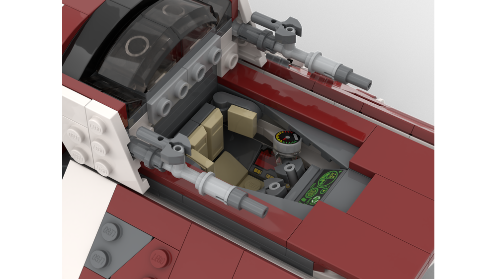 LEGO MOC-250030 SW Republic Marines Low altitude gunship Upgraded ...