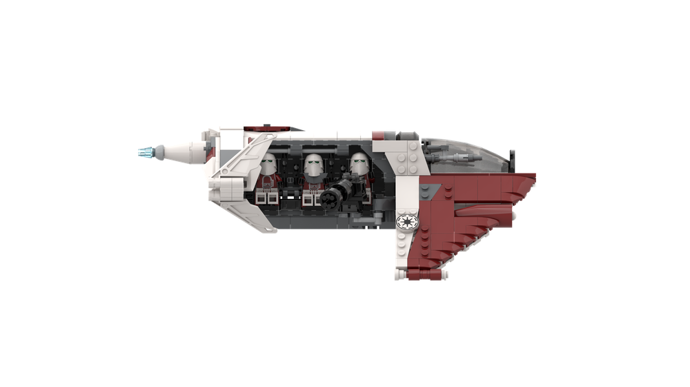 LEGO MOC-250030 SW Republic Marines Low altitude gunship Upgraded ...