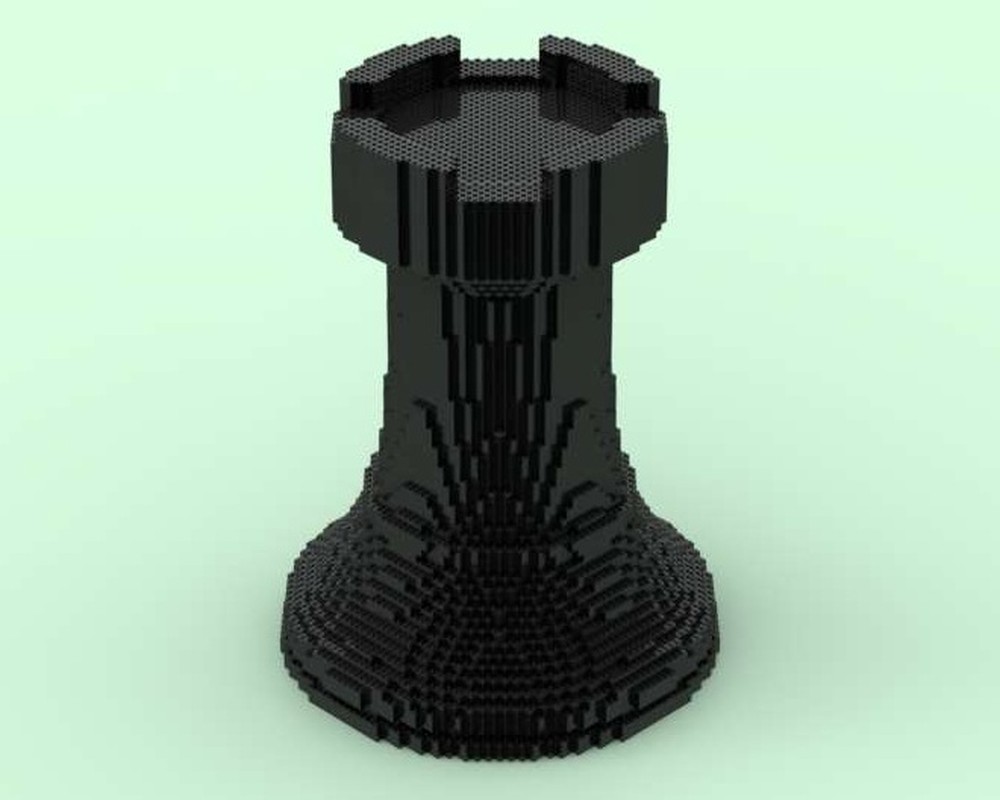 LEGO MOC-250042 Chess Piece - Castle / Rook by otterbournelego ...