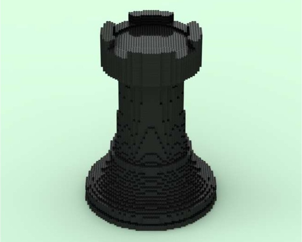 LEGO MOC-250042 Chess Piece - Castle / Rook by otterbournelego ...