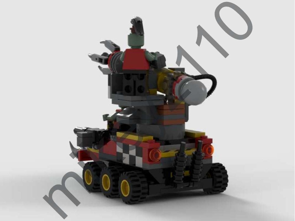 LEGO MOC-250067 Warhammer KitBash - Small Looted Beamy Trukk by ...