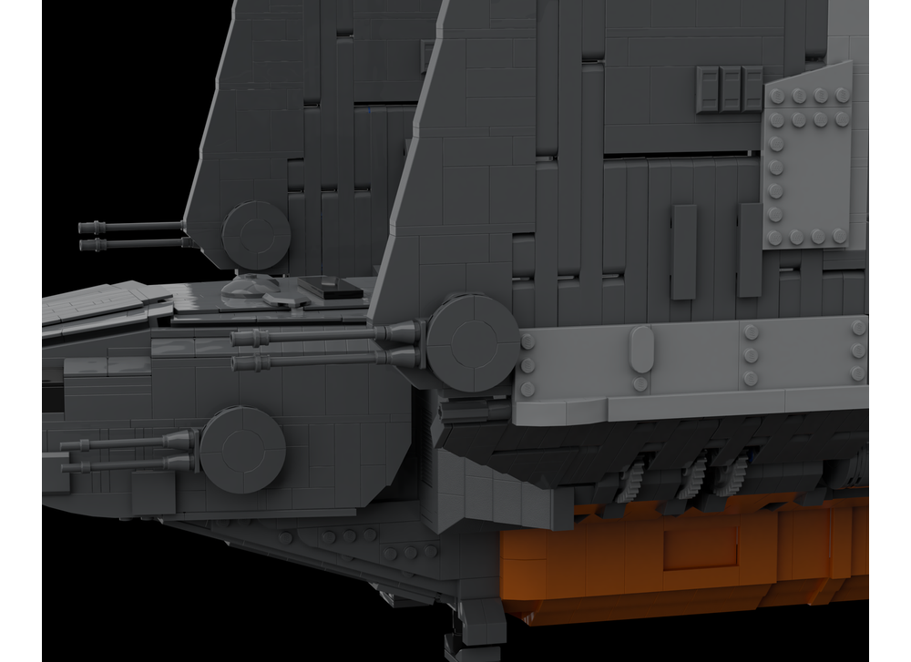 LEGO MOC-250144 Zeta-class Heavy Cargo Shuttle/Rogue One Minifigure ...