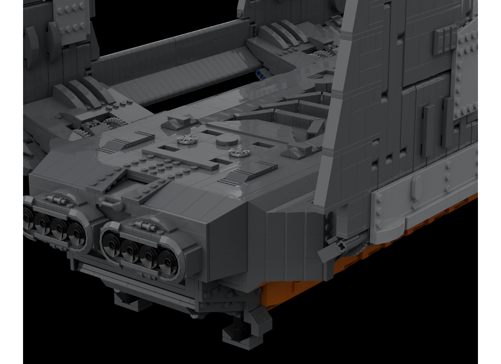 LEGO MOC-250144 Zeta-class Heavy Cargo Shuttle/Rogue One Minifigure ...