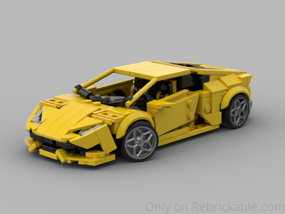 LEGO MOC Lamborghini Huracan 5in1- LP610-4, Performante, EVO, STO