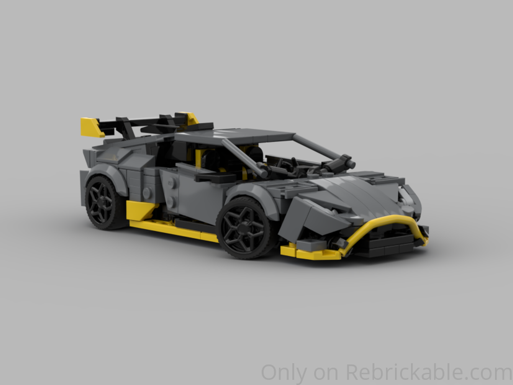 LEGO MOC-250167 Lamborghini Huracan 5in1- LP610-4, Performante, EVO ...