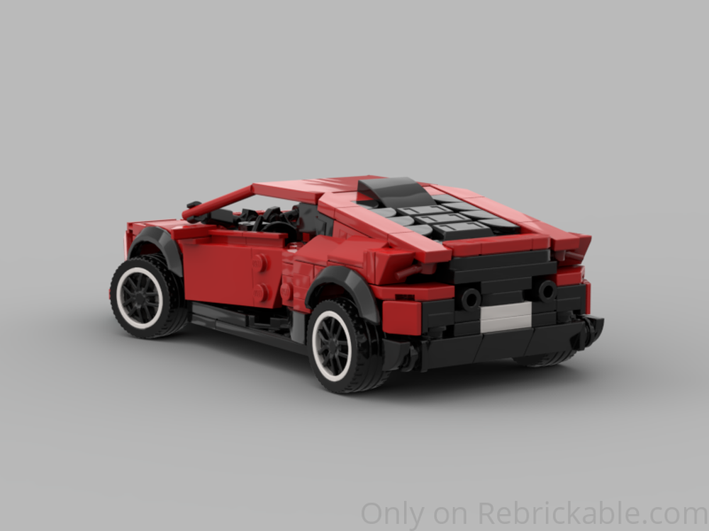 LEGO MOC-250167 Lamborghini Huracan 5in1- LP610-4, Performante, EVO ...