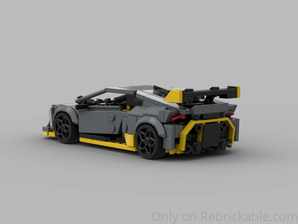 LEGO MOC-250167 Lamborghini Huracan 5in1- LP610-4, Performante, EVO ...