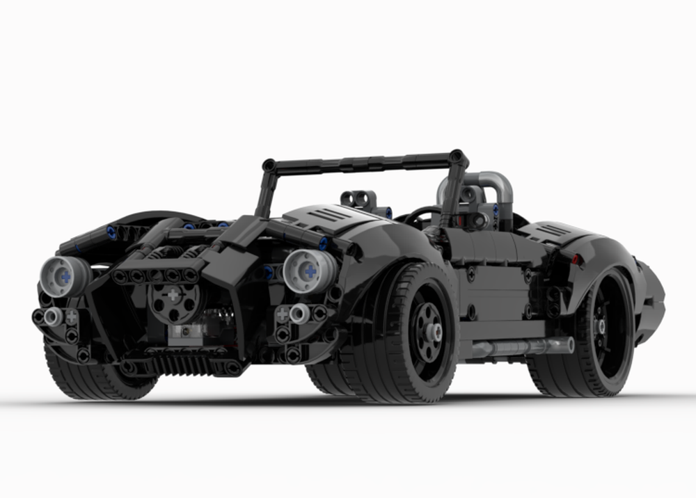貝殻 Oocorys Lussii LEGO MOC-250200 42127 - Shelby Cobra by ale0794 | Rebrickable