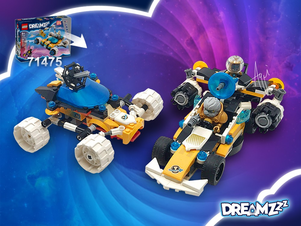LEGO MOC-250256 71475 Mr. Oz's F1 and Off-Road Car by Agilinzzz