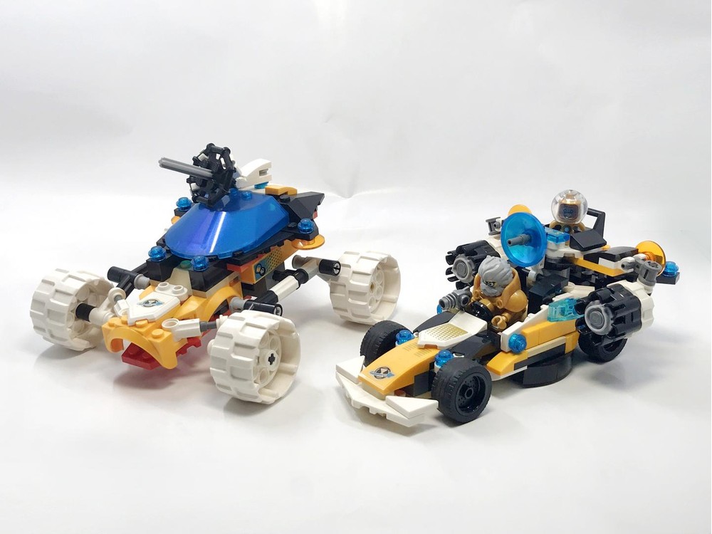 LEGO MOC-250256 71475 Mr. Oz's F1 and Off-Road Car by Agilinzzz