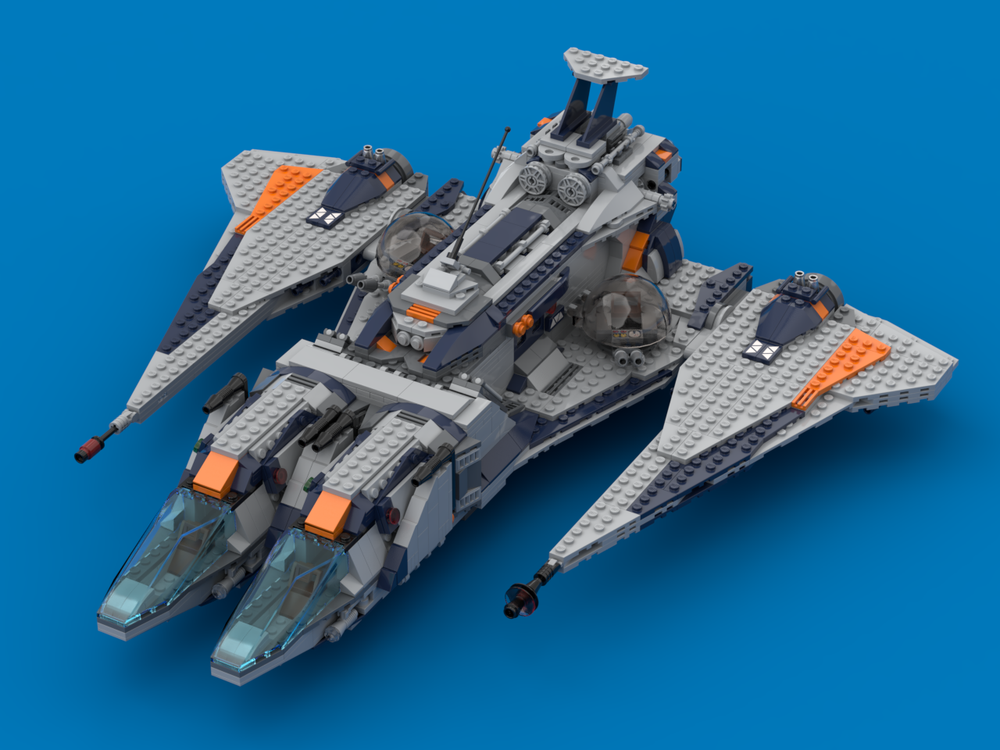 LEGO MOC-25027 Mandalorian Freighter (Star Wars 2019 ...