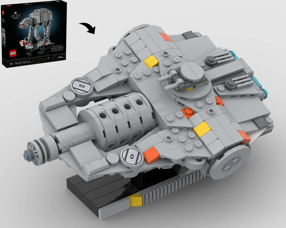 【YILON MADE】 Shoulderoff mini OP LEGO MOC-250273 YT-2000 Otana Midi Scale - Alternate Build of