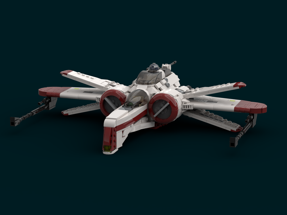 LEGO MOC-250292 ARC - 170 Starfighter by G3ppO | Rebrickable - Build ...