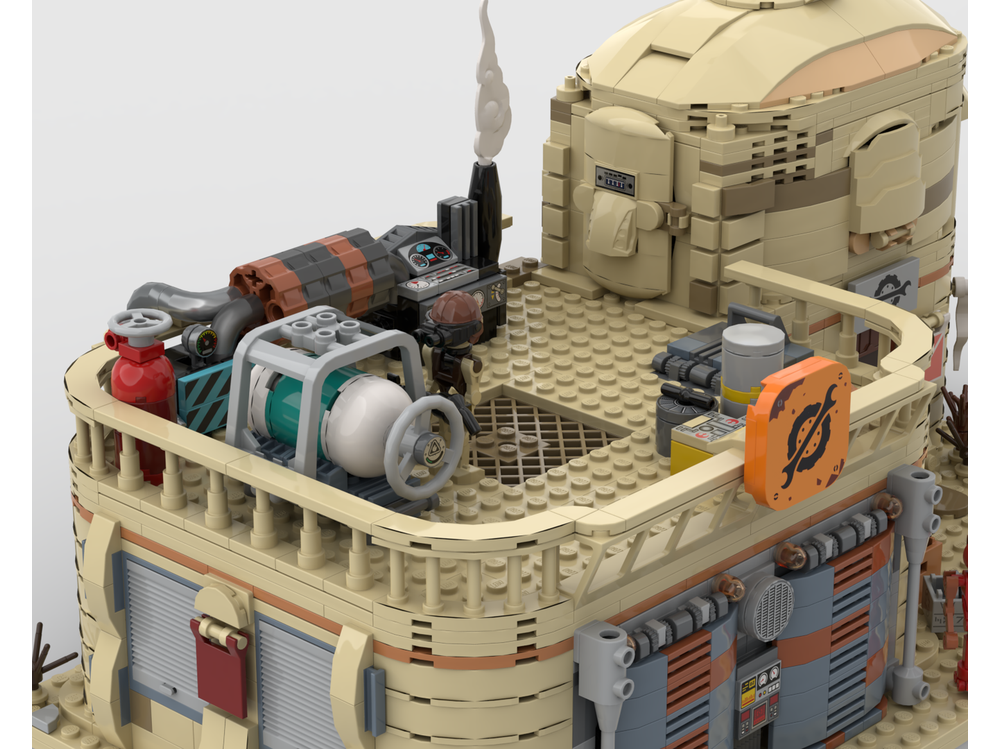 LEGO MOC-250301 Tatooine Garage by sgomezb | Rebrickable - Build with LEGO