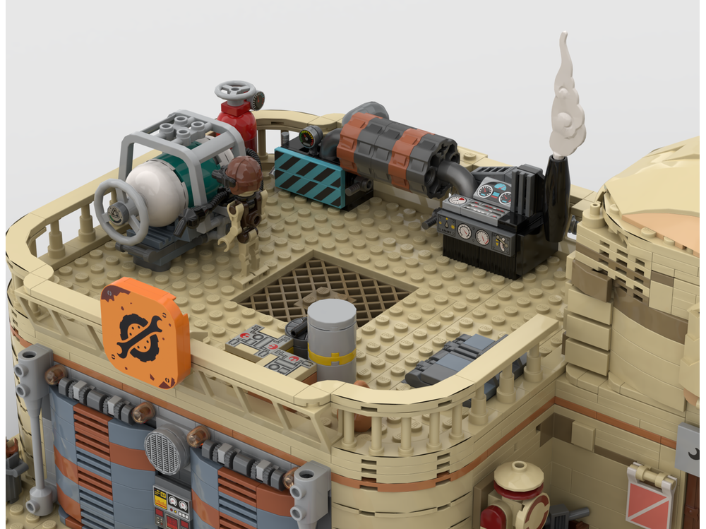 LEGO MOC-250301 Tatooine Garage by sgomezb | Rebrickable - Build with LEGO