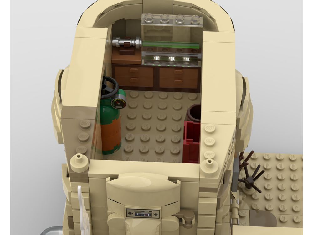 LEGO MOC-250301 Tatooine Garage by sgomezb | Rebrickable - Build with LEGO