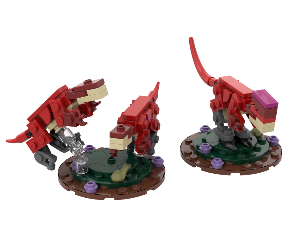 LEGO MOC-250308 Mini Raptors by Kora8196 | Rebrickable - Build with LEGO
