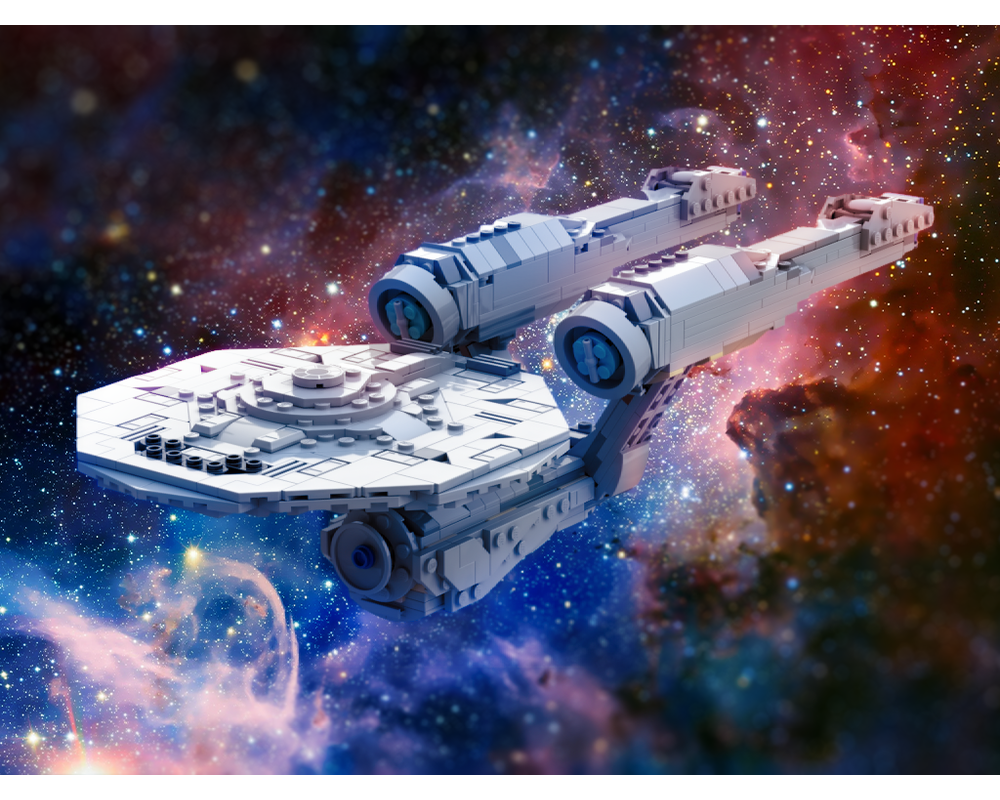 LEGO MOC-250428 Star Trek 2009 USS Enterprise NCC-1701 Alt Build by ...