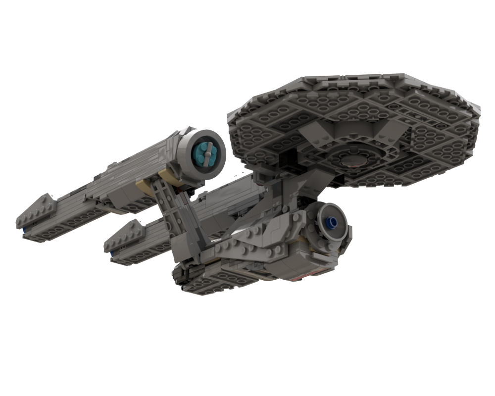 LEGO MOC-250428 Star Trek 2009 USS Enterprise NCC-1701 Alt Build by ...