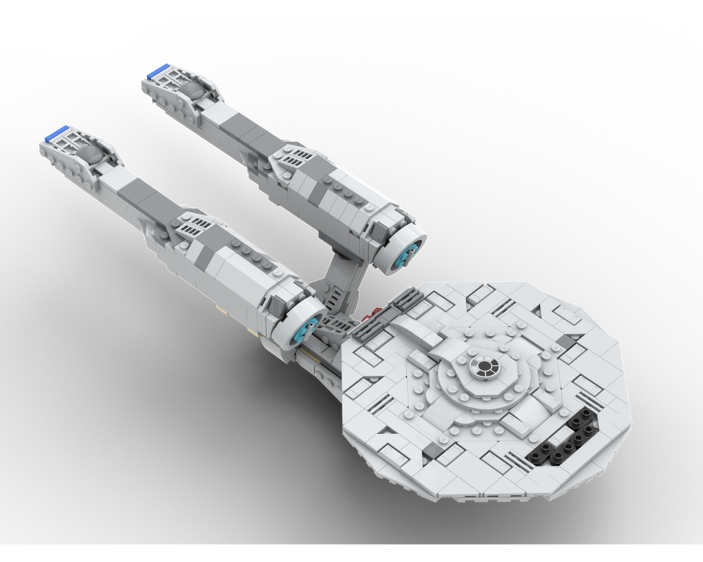 LEGO MOC-250428 Star Trek 2009 USS Enterprise NCC-1701 Alt Build by ...