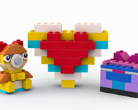 11005 Teddy bear Heart Ring box