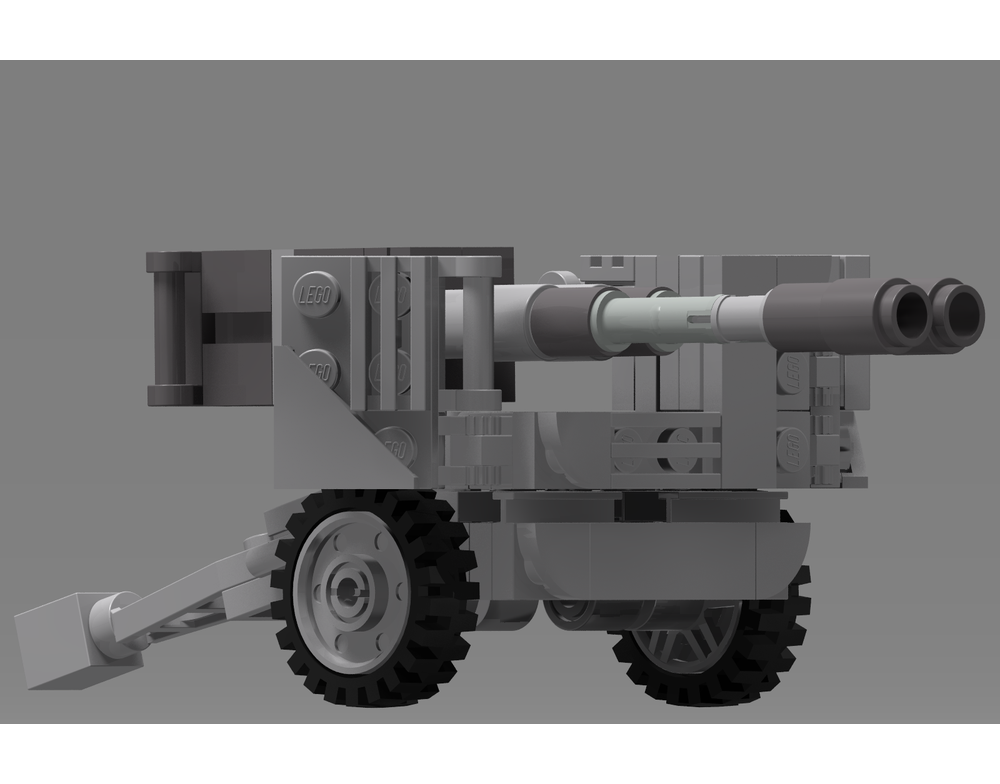 LEGO MOC-250516 Field Machine Gun by Endyman | Rebrickable - Build with ...