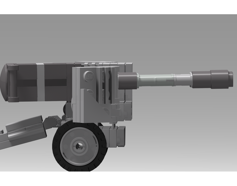 LEGO MOC-250516 Field Machine Gun by Endyman | Rebrickable - Build with ...