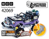 42069 Extreme Adventure RC MOD for Power Function & BuWizz Mortors