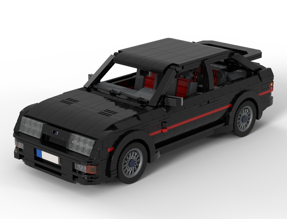 LEGO MOC-250579 Ford Sierra RS Cosworth MOD by Linse | Rebrickable ...