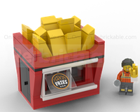 French fries stand for right-hand traffic - MOD 60488