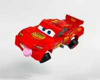 Lightning McQueen Poseable Wheels & Articulated Waist