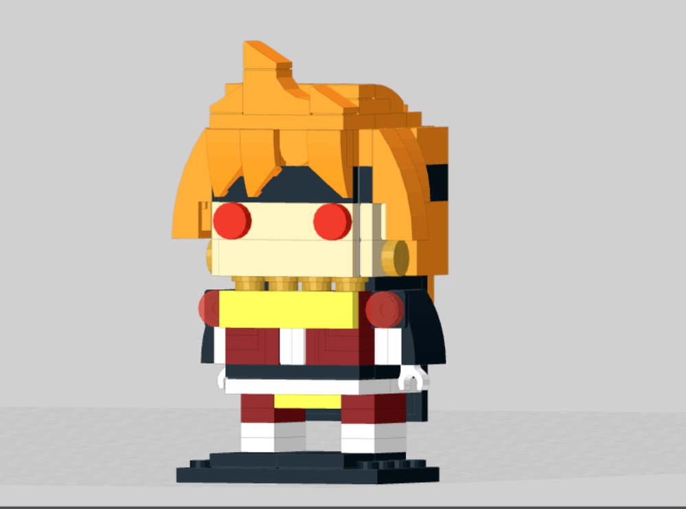 LEGO MOC Lina Inverse (slayers) by saucyjukes | Rebrickable - Build ...