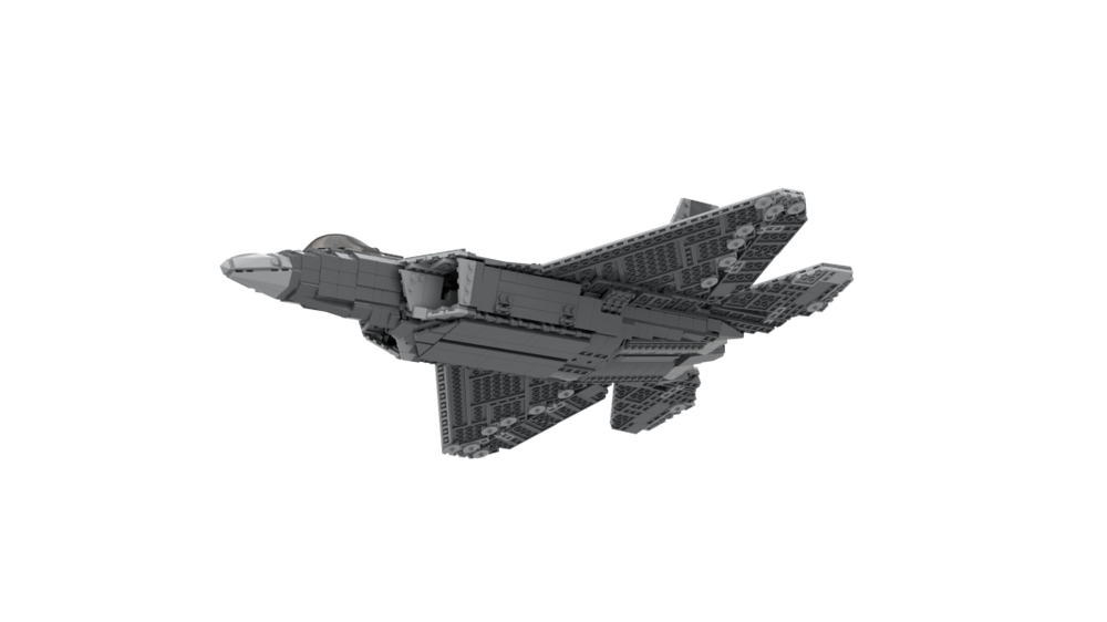 LEGO MOC-250644 F-22 Raptor by Marceloc | Rebrickable - Build with LEGO