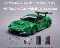 [BuWizz motor] LEGO Technic 42224 Porsche 911 GT3 R REXY AO Racing Car