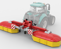 Back mower for lego city tractor 60498