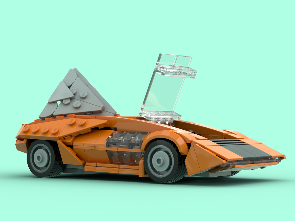 LEGO MOC-250747 1970 Lancia Stratos Zero Concept by Gren_Mamba