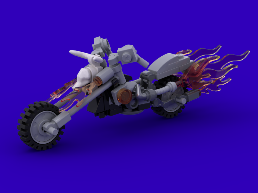LEGO MOC-250757 Ghost Rider's motorcycle by Midnight468 | Rebrickable ...