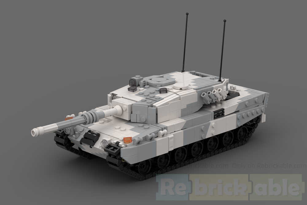 LEGO MOC-250783 Leopard 2A4 by ziggf | Rebrickable - Build with LEGO
