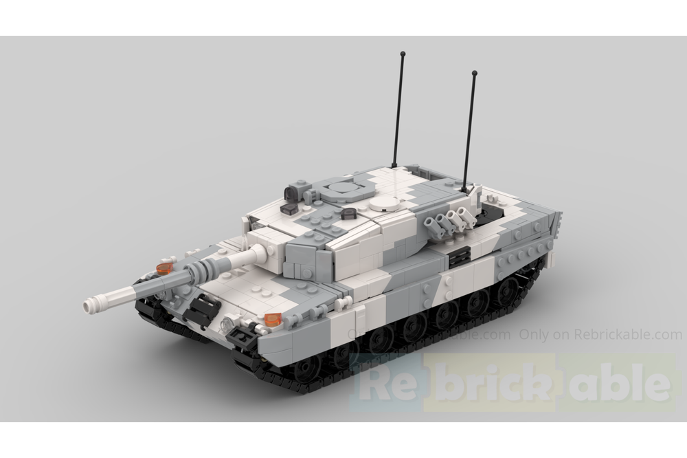 LEGO MOC-250783 Leopard 2A4 by ziggf | Rebrickable - Build with LEGO