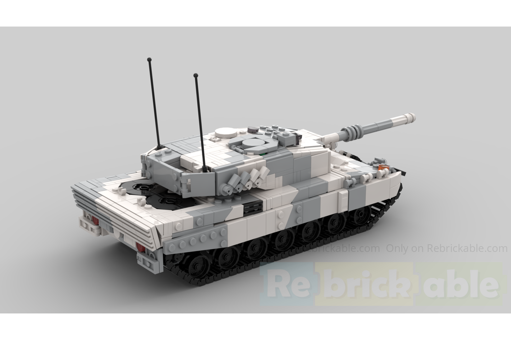 LEGO MOC-250783 Leopard 2A4 by ziggf | Rebrickable - Build with LEGO