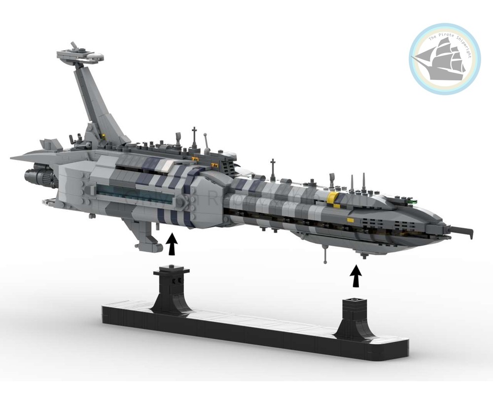 LEGO MOC-250802 The Invisible Hand | Providence-class Dreadnought by ...