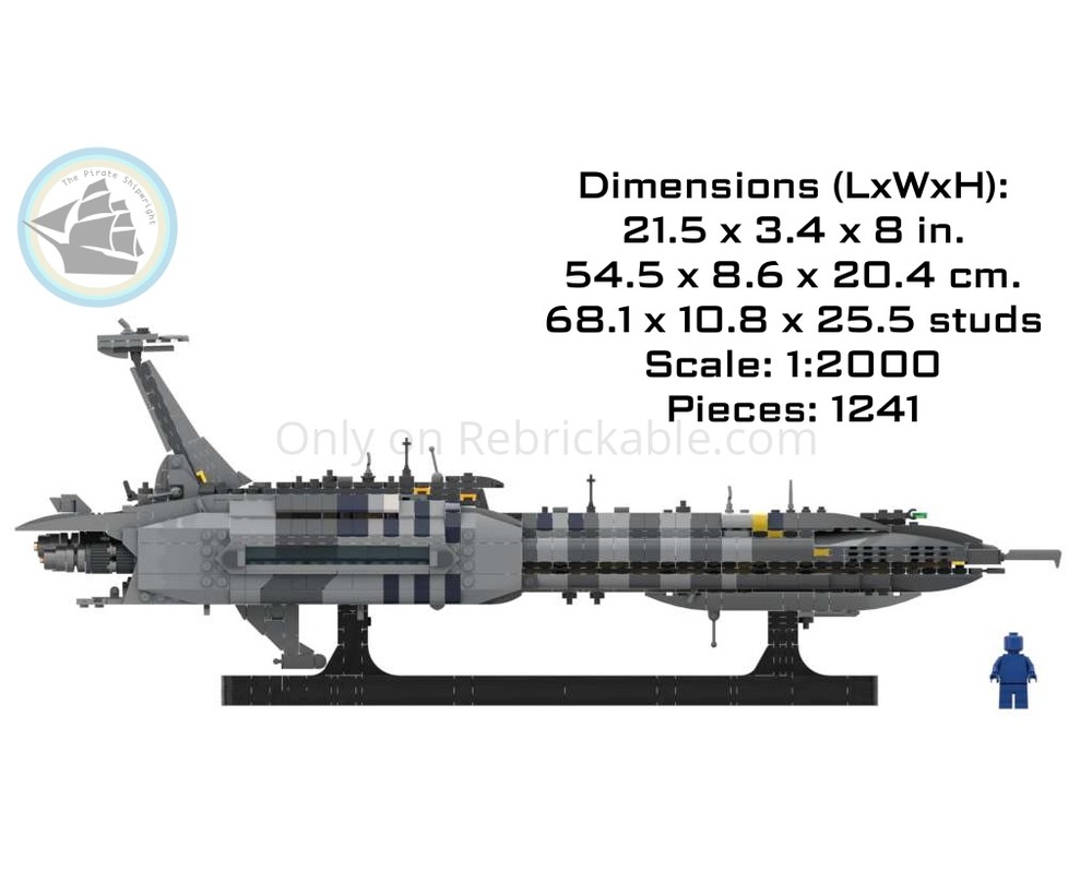 LEGO MOC-250802 The Invisible Hand | Providence-class Dreadnought by ...