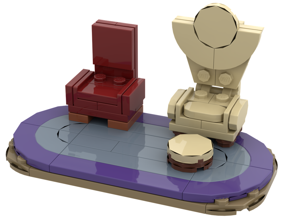LEGO MOC-250812 UP! Carl and Ellie's Chairs by WaltLemke | Rebrickable ...