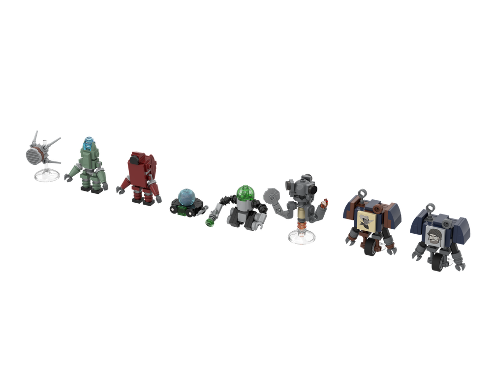 LEGO MOC-250892 Minifig-Scale Fallout Robots by Bricktron91 ...
