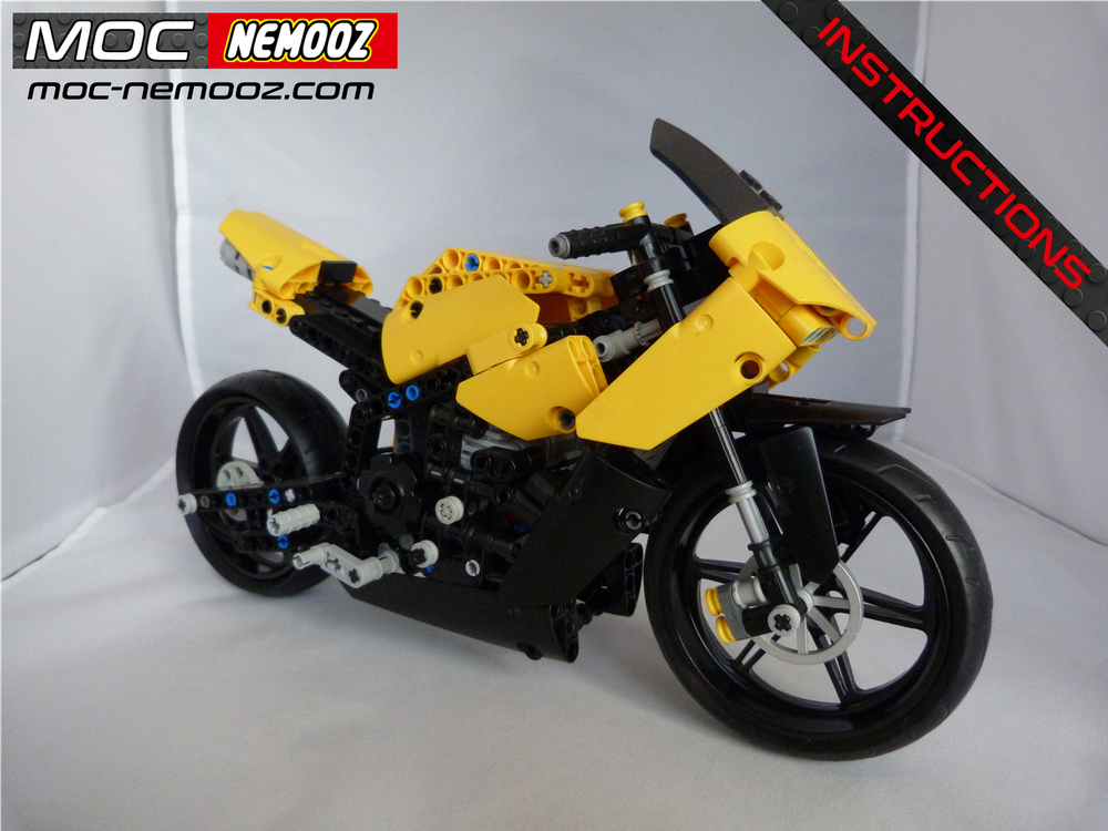 LEGO MOC YAMAHA R1 by MOC NEMOOZ | Rebrickable - Build with LEGO