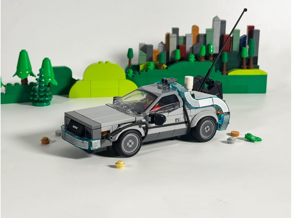 LEGO MOC-250901 THE TIme Machine Version 2 by IBrickedItUp ...